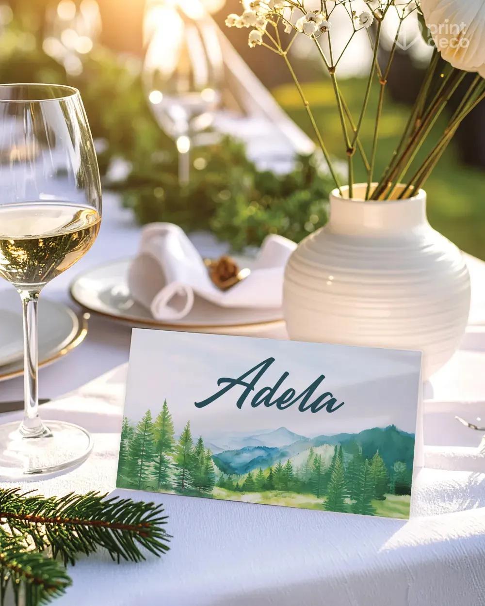 Svatební jmenovky – Láska z hor IV. 0/1