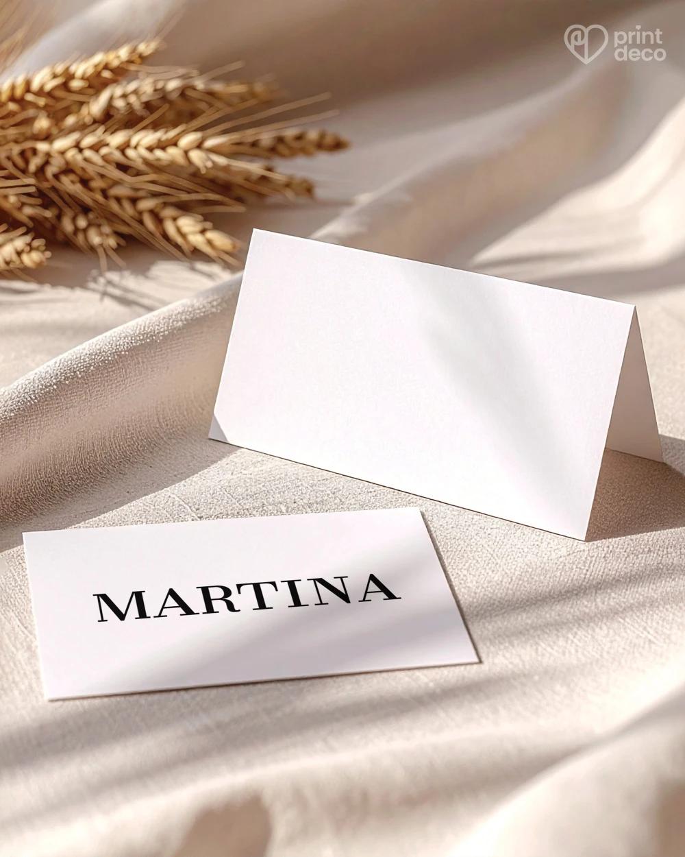 Svatební jmenovky – Jedna linie 1/2