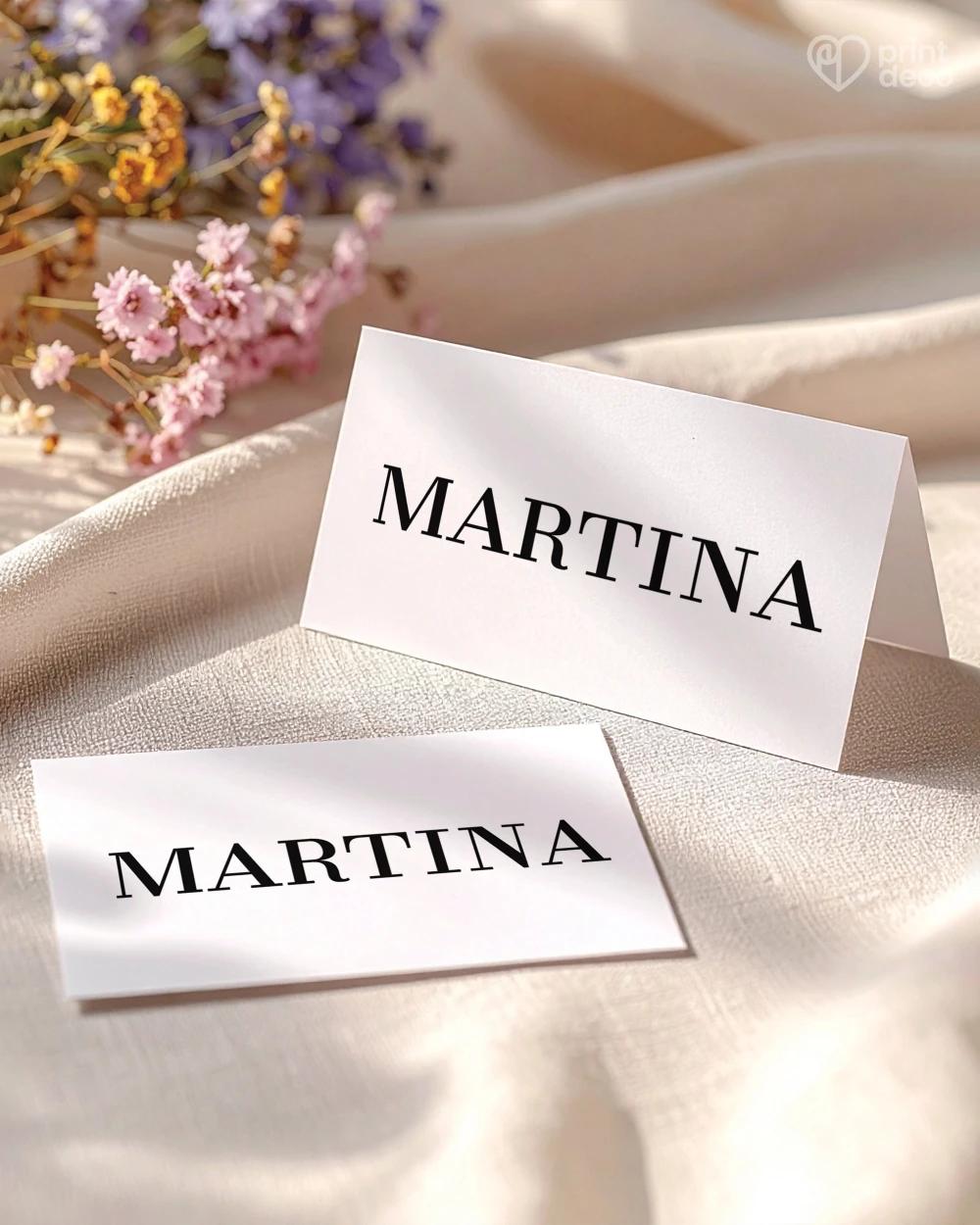 Svatební jmenovky – Náš den 0/2