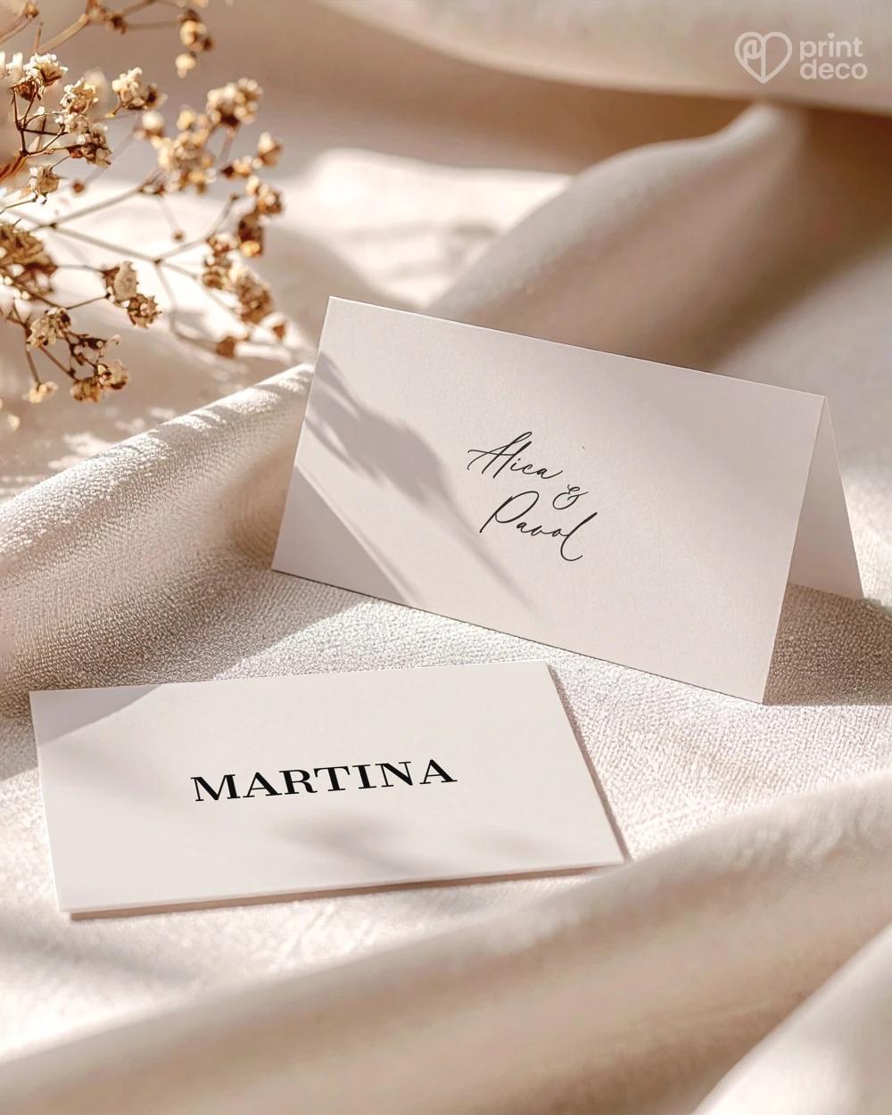 Svatební jmenovky – Umění lásky 1/2