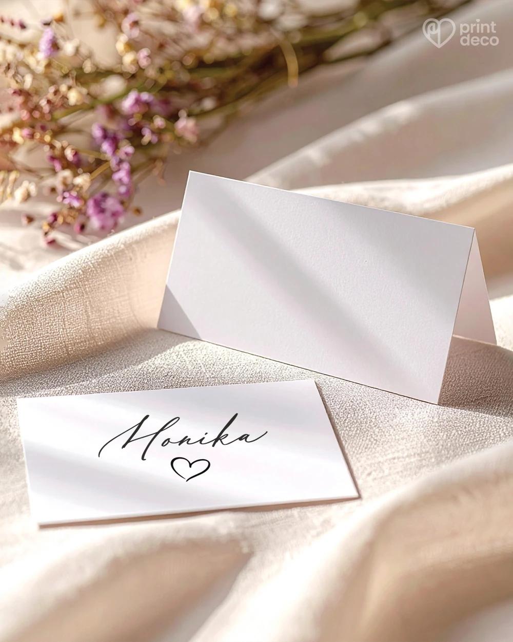 Svatební jmenovky – Náš příběh III 1/2