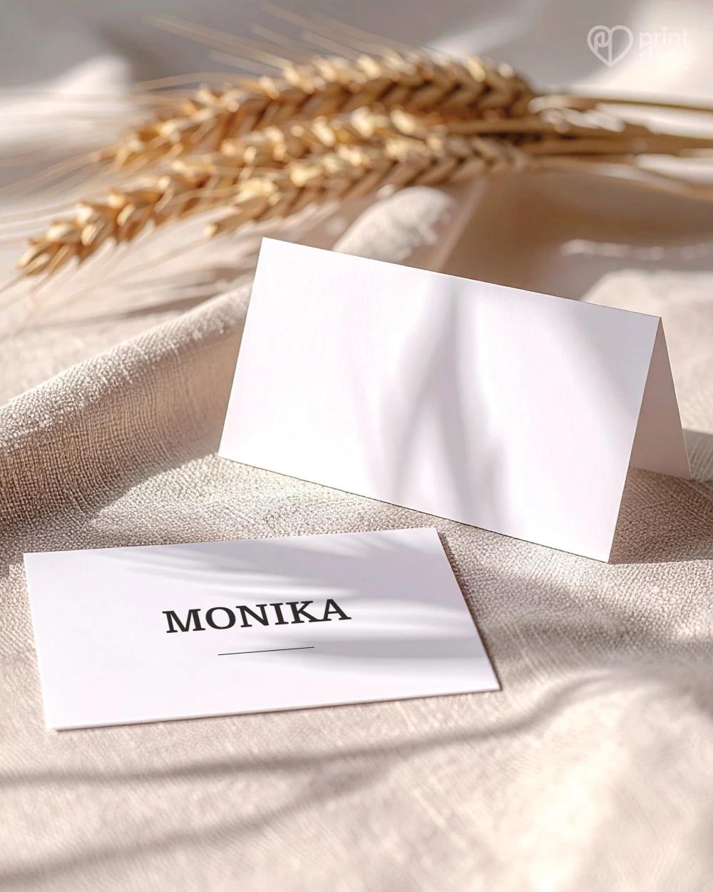 Svatební jmenovky – O nás dvou 1/2