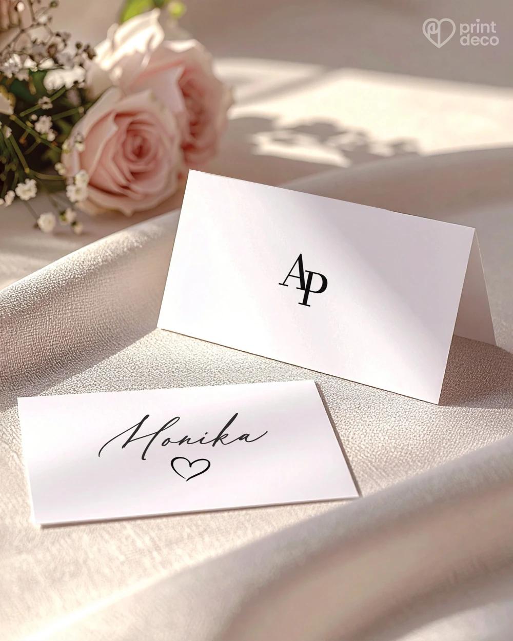 Svatební jmenovky – O nás dvou II 1/2