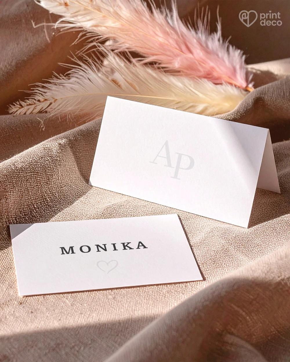 Svatební jmenovky – Náš příběh IV 1/2