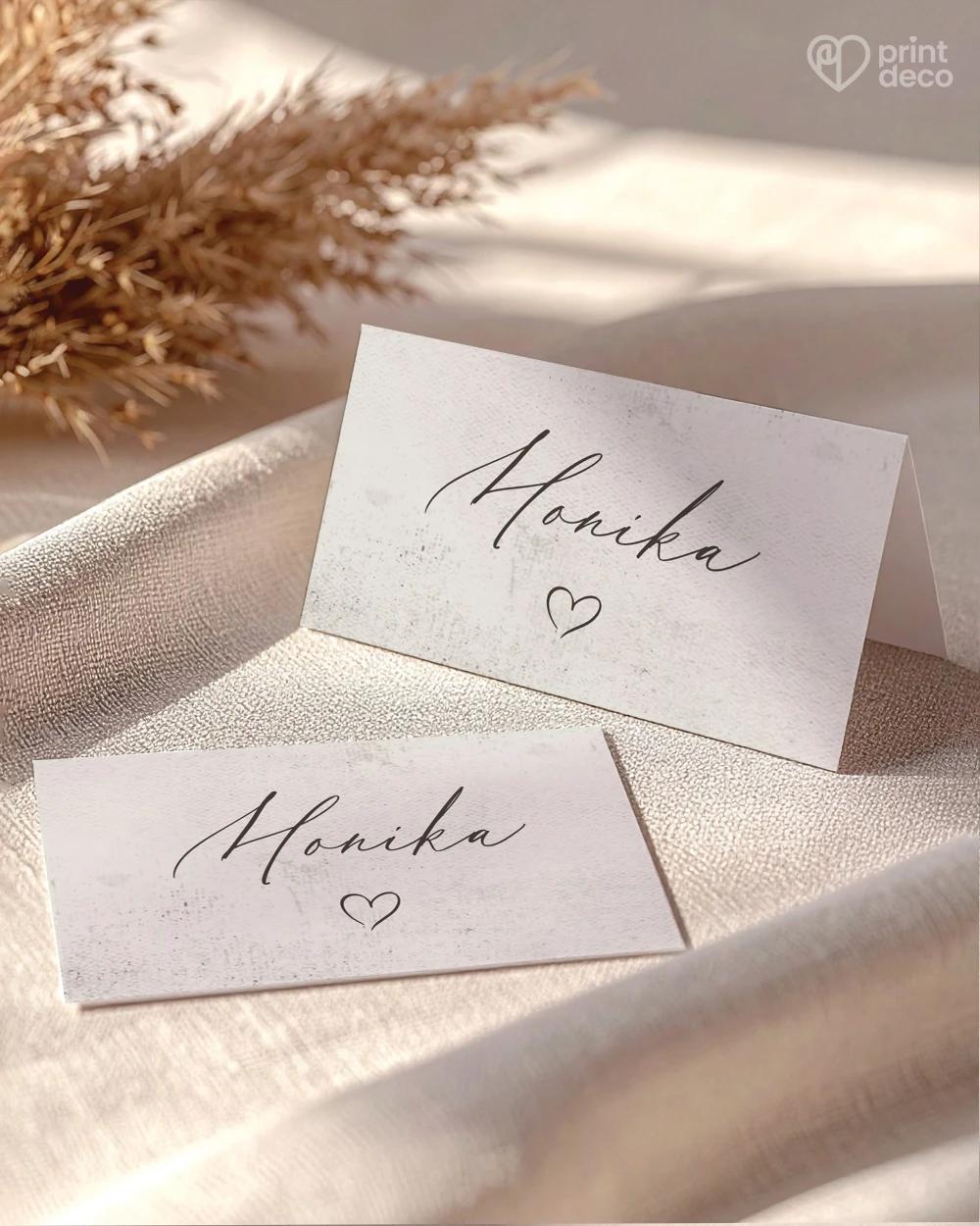 Svatební jmenovky – V objetí okamžiku 0/2