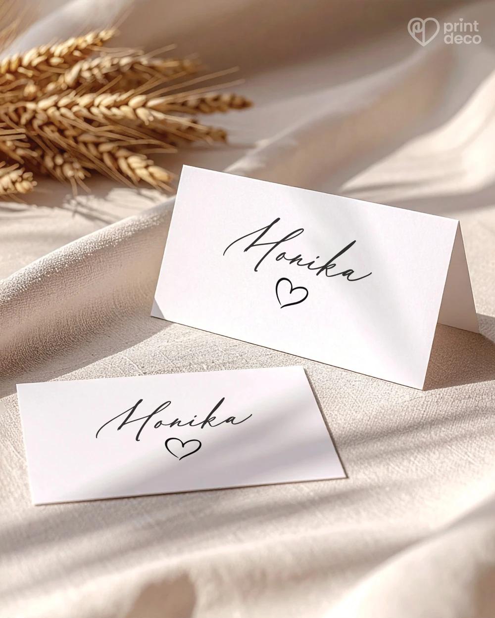 Svatební jmenovky – Náš den III 0/2