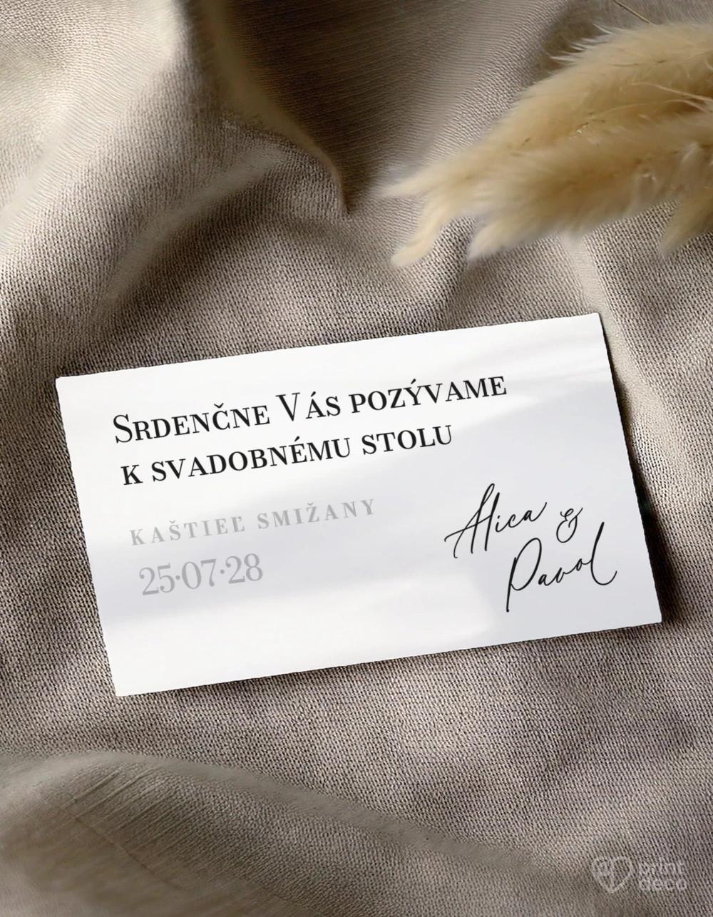 Pozvánky ke stolu – Jemná elegance II 0/1
