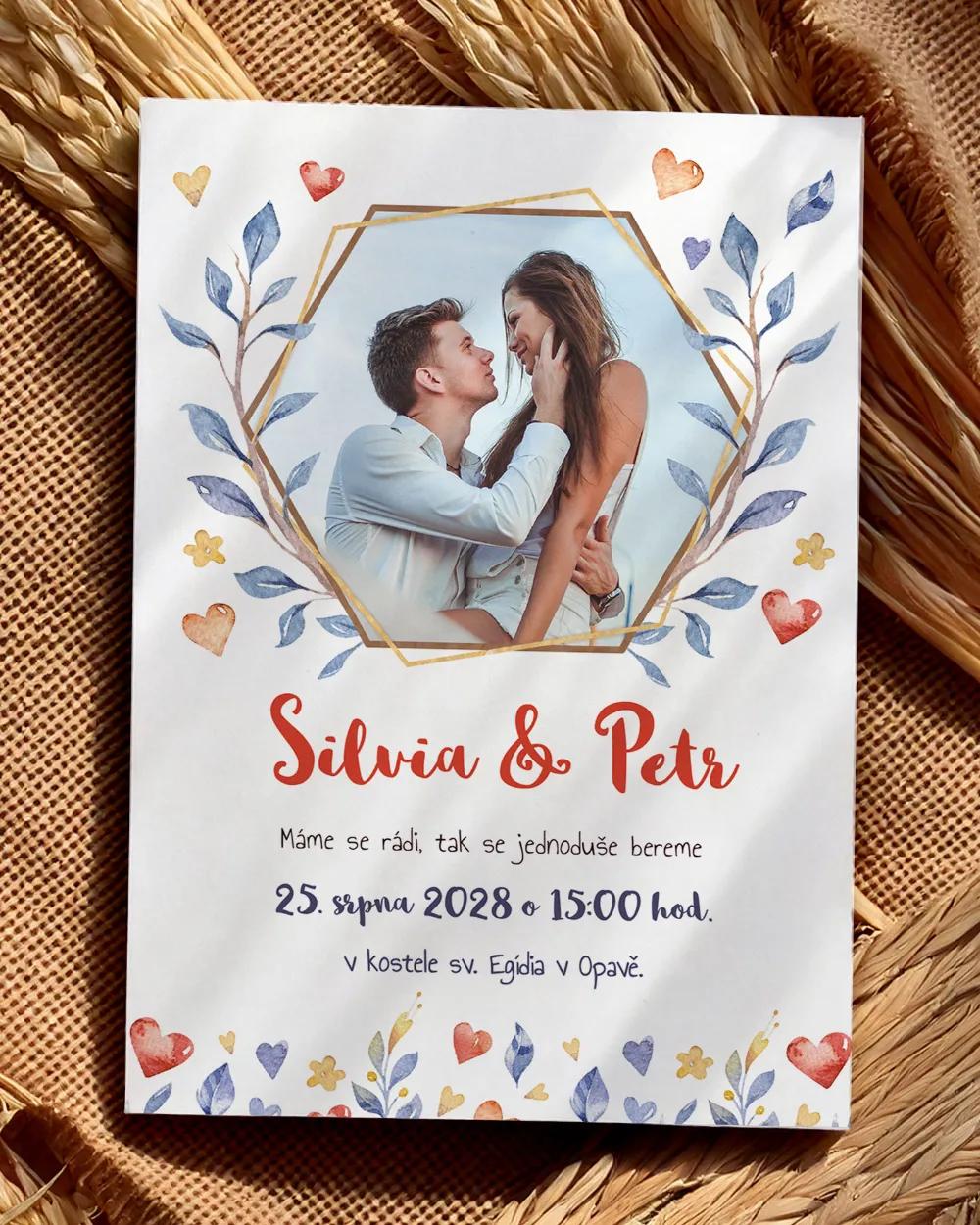 Svatební tiskoviny – V objetí větviček