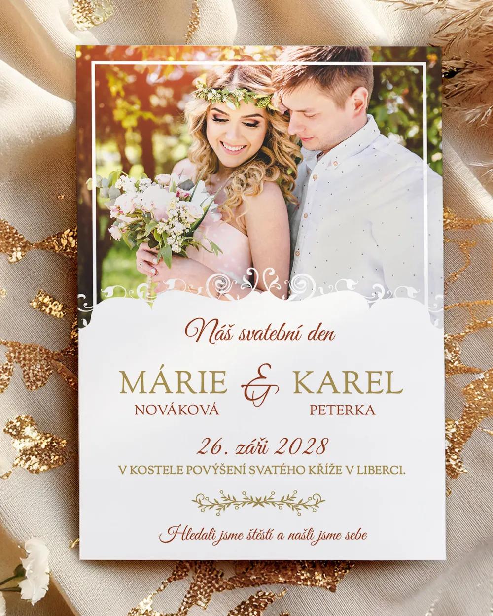 Svatební tiskoviny – Čaro okamihu