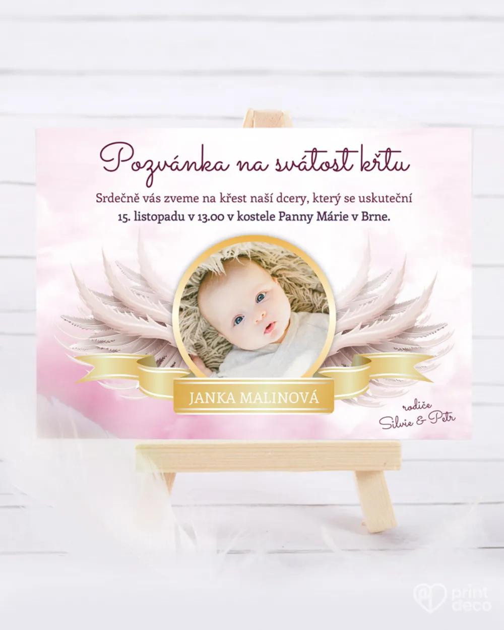 Pozvánky ke svátostem 07 – motiv pro dívku