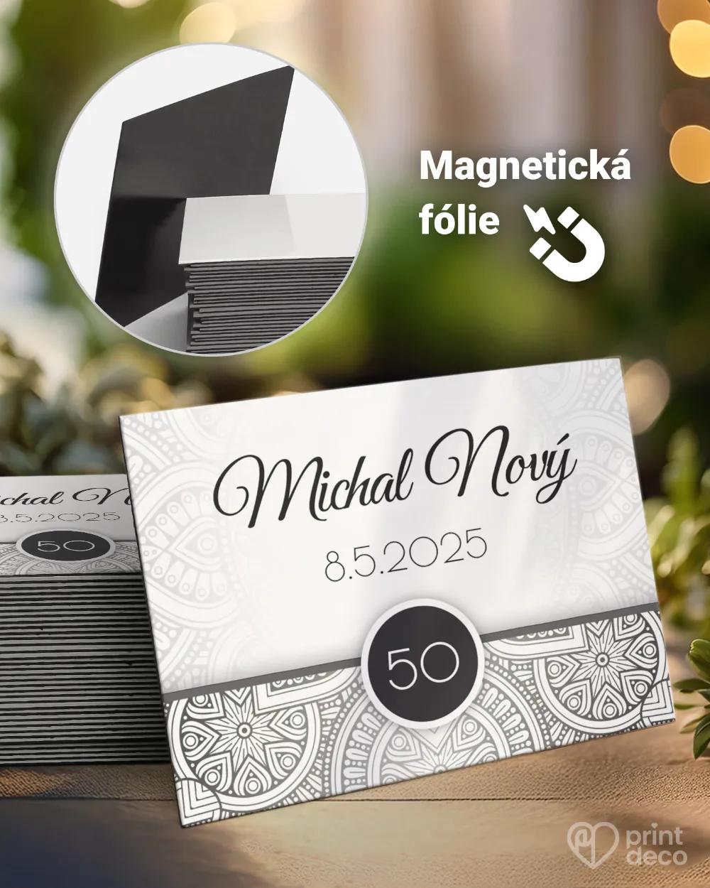 Památeční magnetky z oslavy Stříbrné Retro