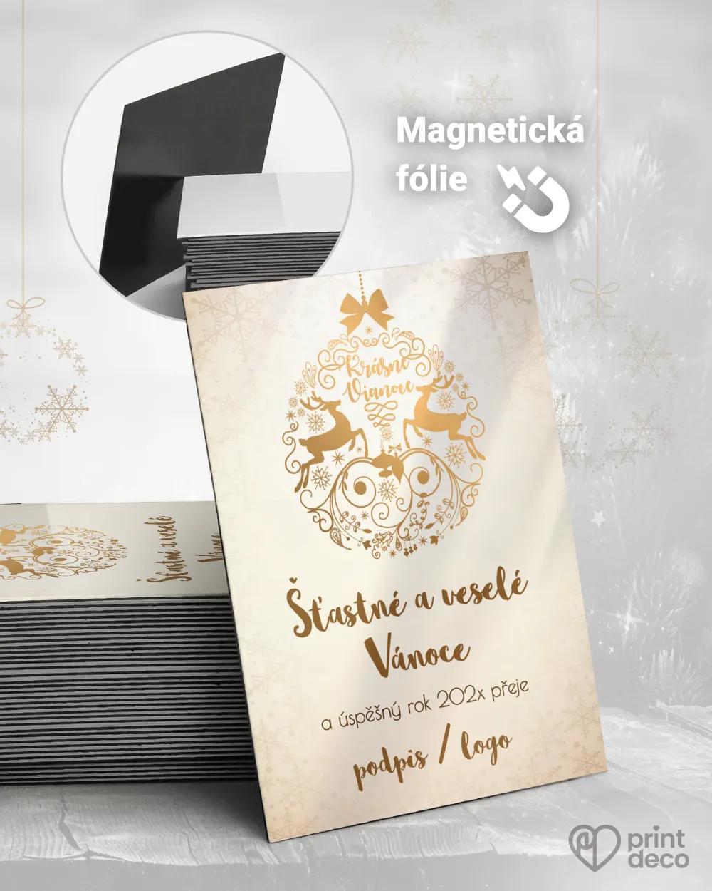 Personalizované vánoční magnetky – motiv 15