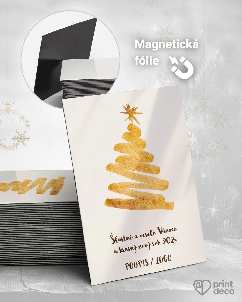 Personalizované vánoční magnetky – motiv 28