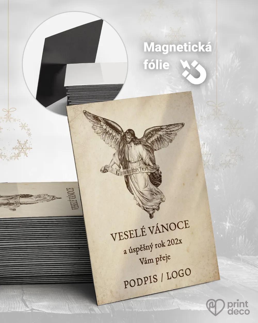 Personalizované vánoční magnetky – motiv 29 světlá