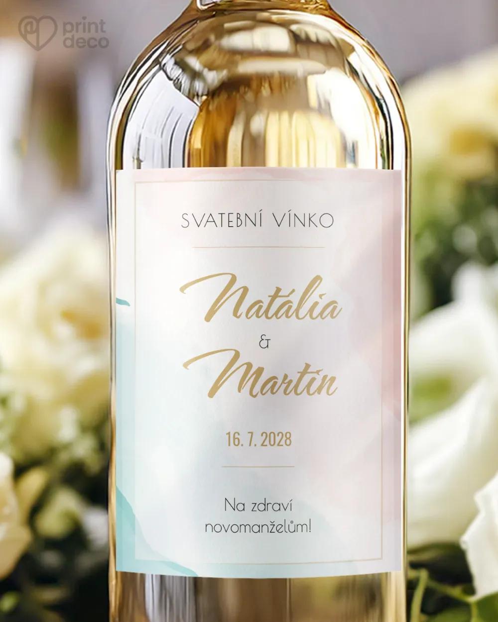 Svatební etikety Abstrakt I.