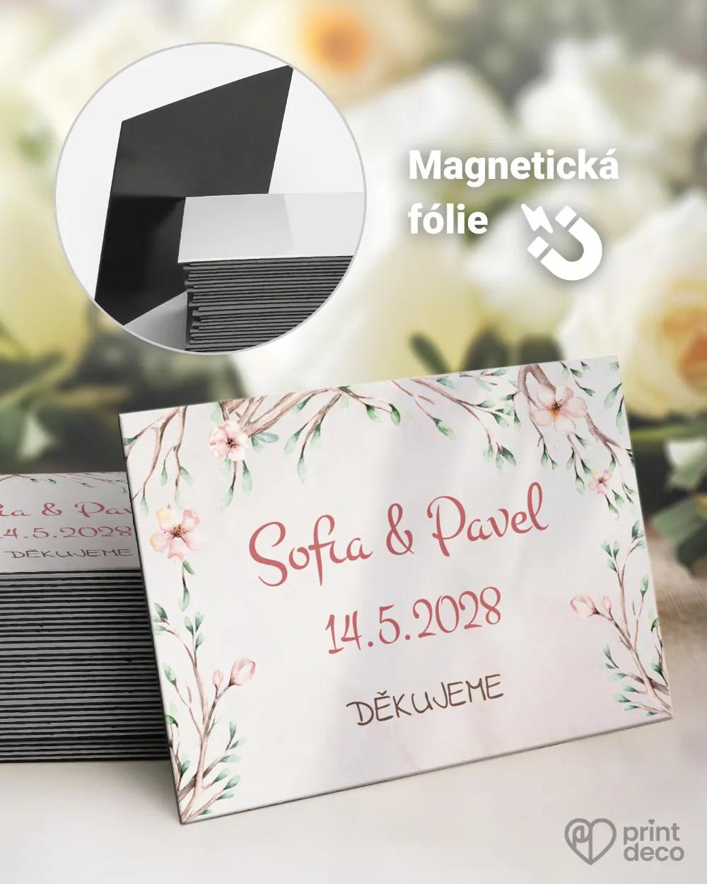 Svatební magnetky - Svatební brána