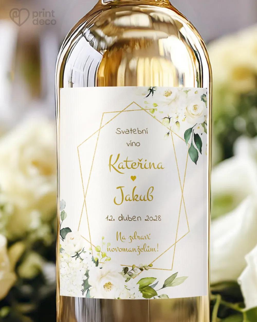 Svatební etikety Bílé růže III.