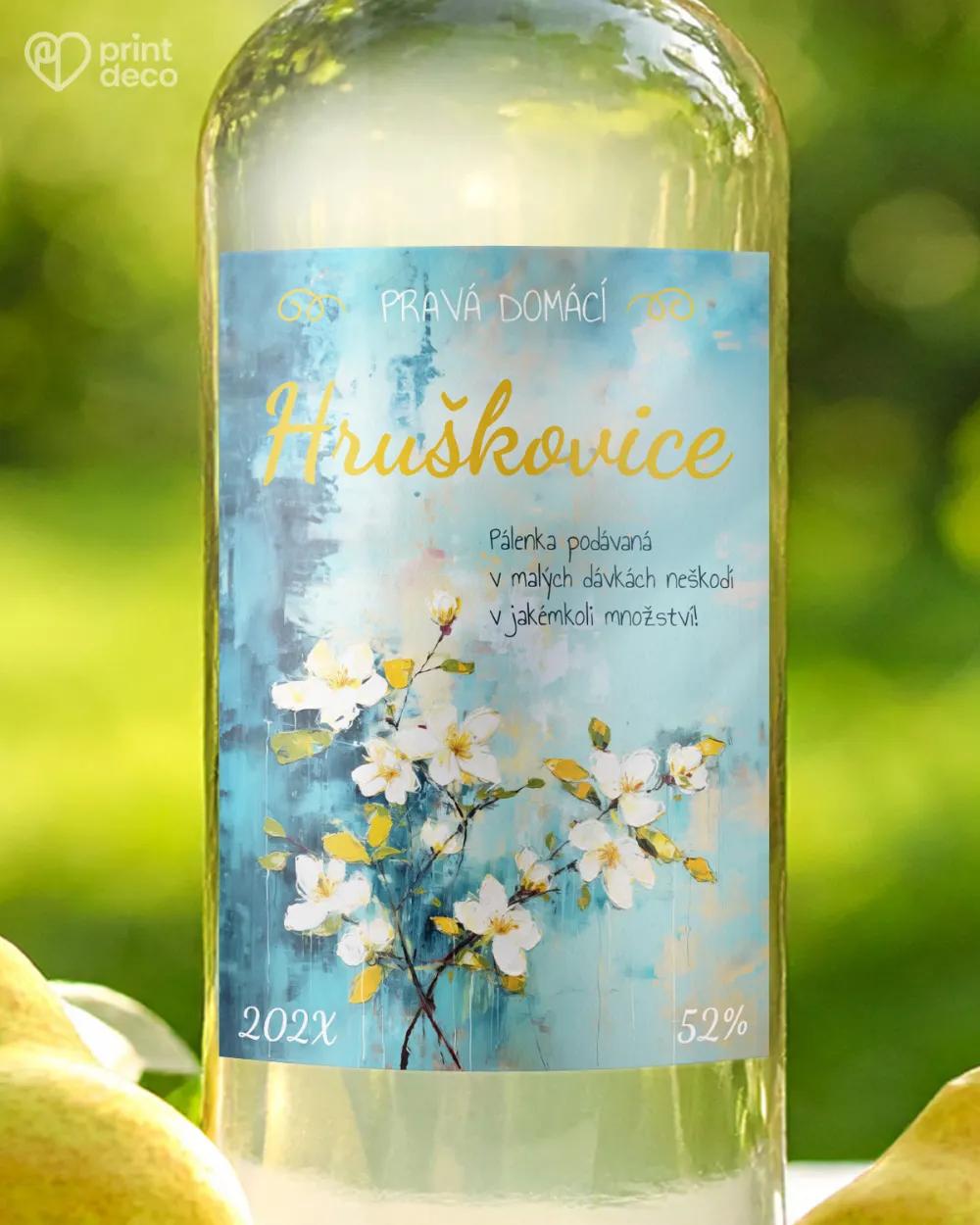Etikety na hruškovici – motiv 05