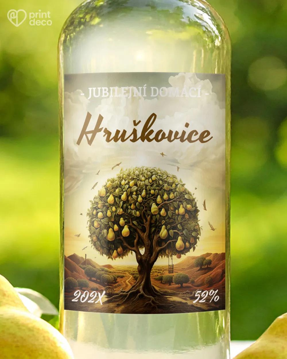 Etikety na hruškovici – motiv 08