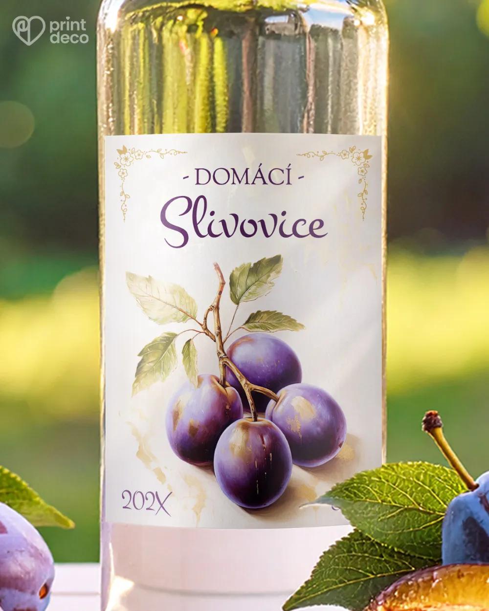 Etikety na slivovici - motiv 01