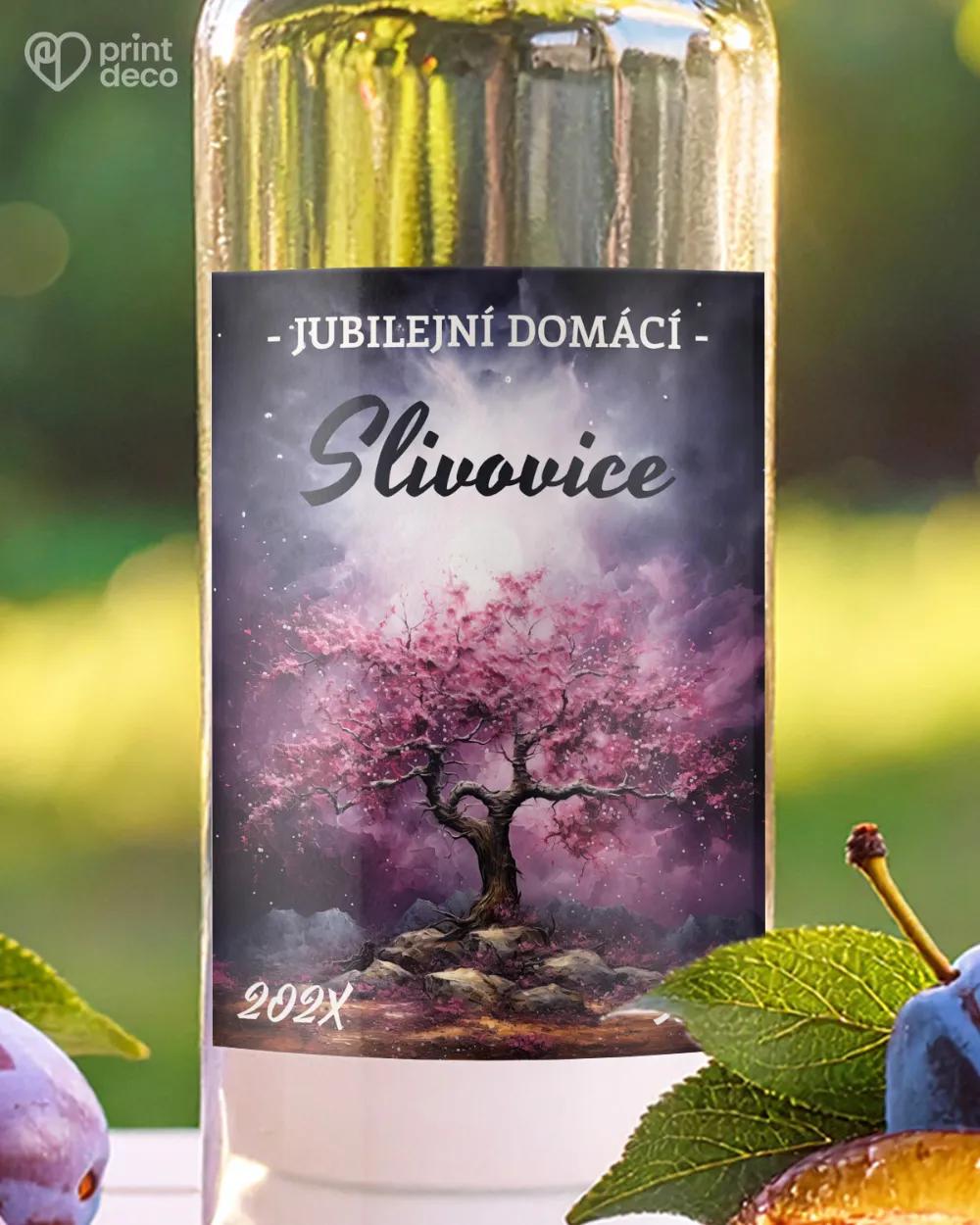 Etikety na slivovici - motiv 03