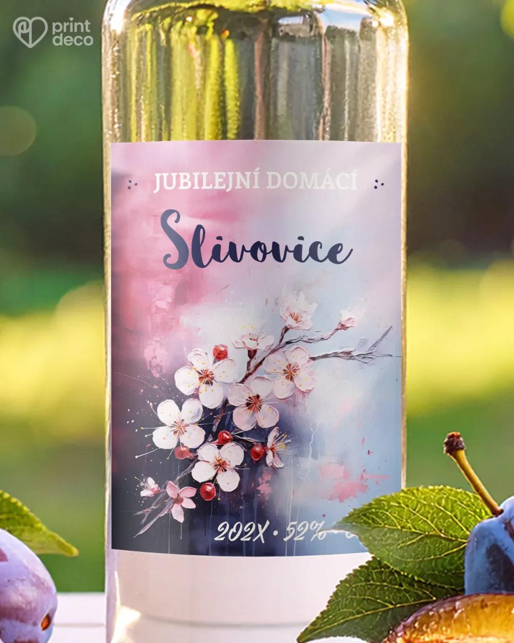 Etikety na slivovici - motiv 07