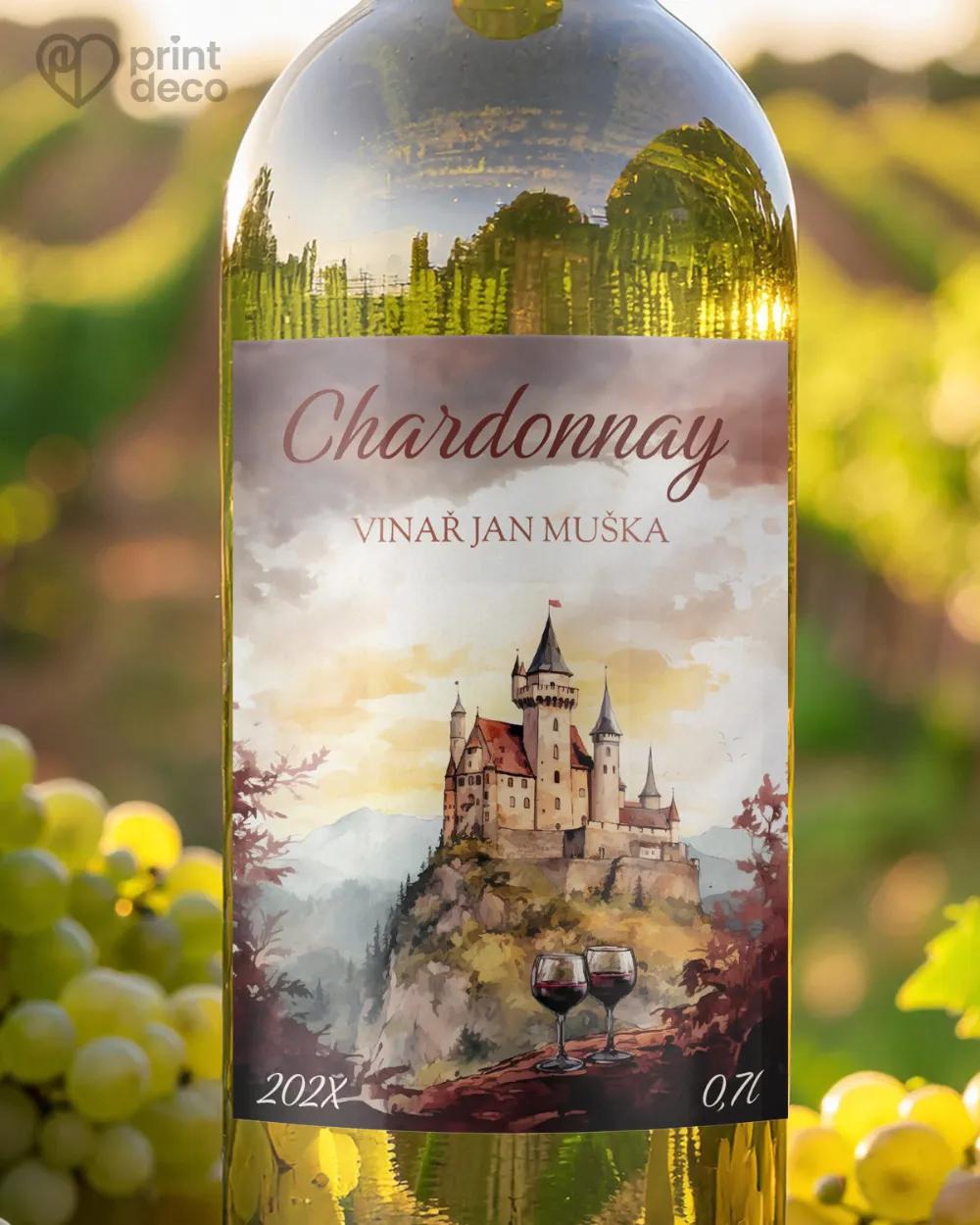 Etikety na víno - motiv 41