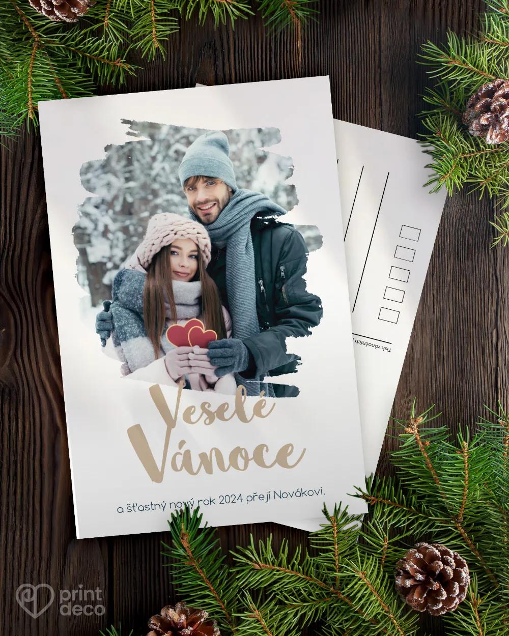 Vánoční fotopřání s vlastní fotografií 02