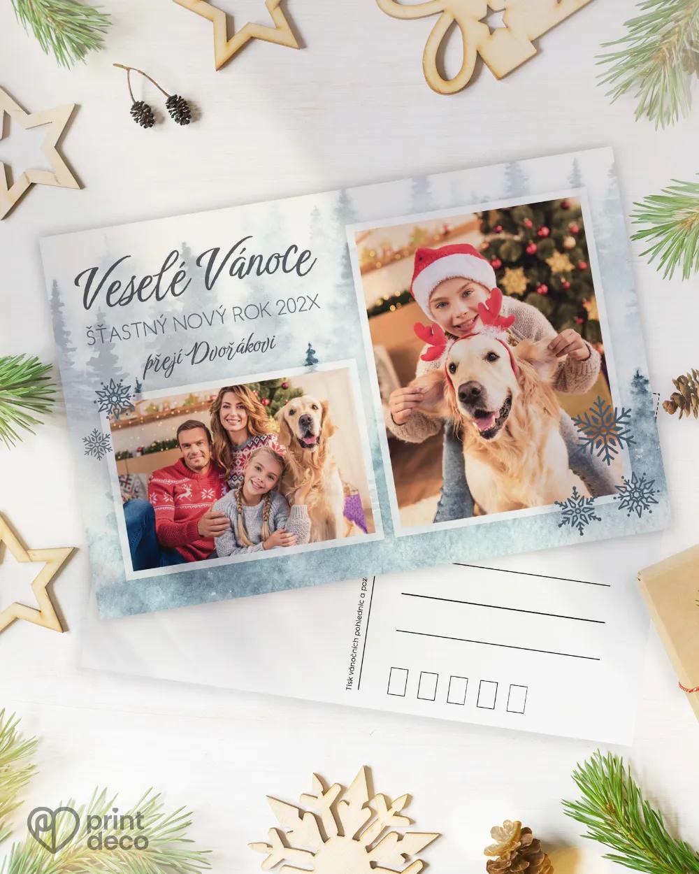 Vánoční fotopřání s vlastní fotografií 03