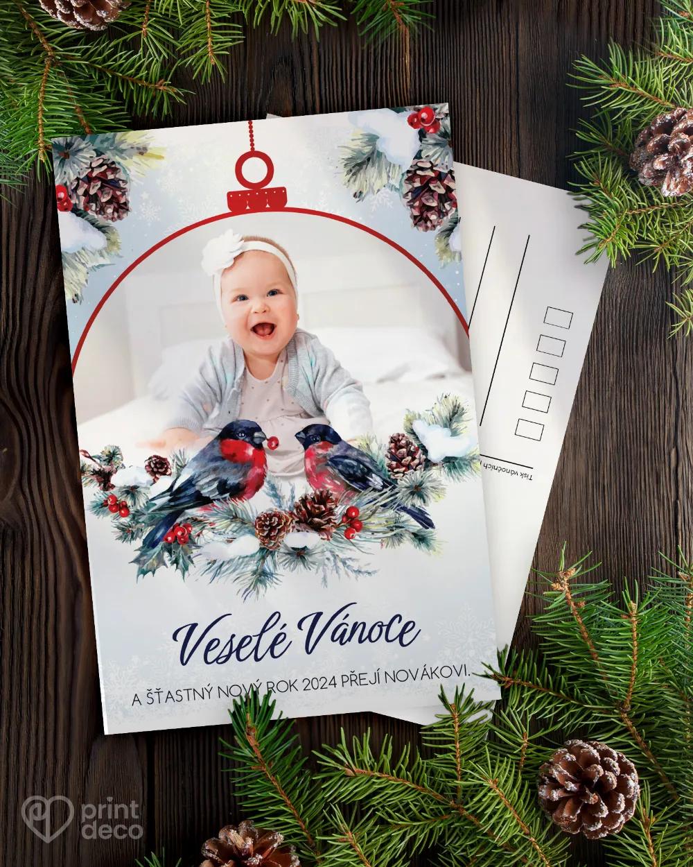 Vánoční fotopřání s vlastní fotografií 07