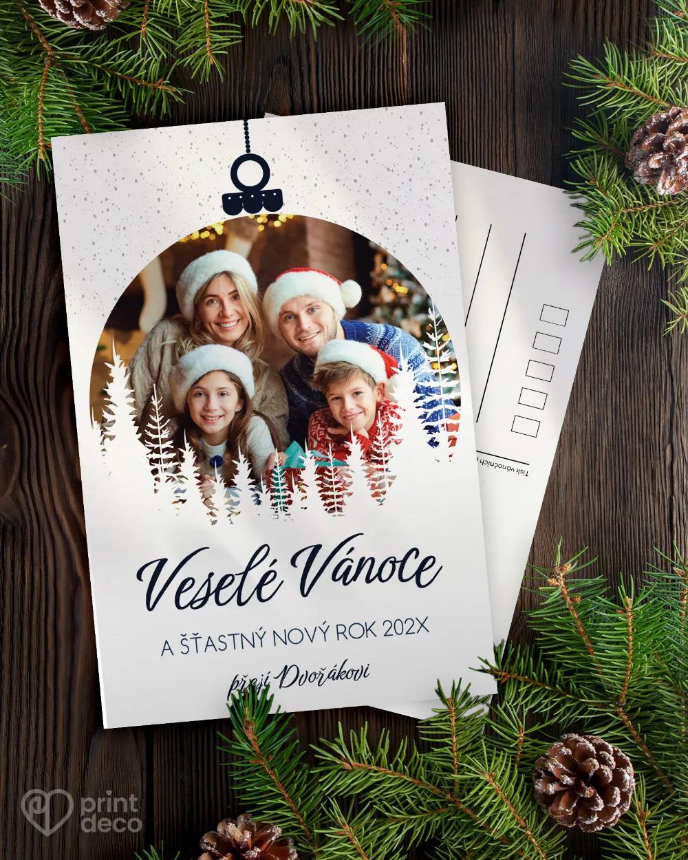 Vánoční fotopřání s vlastní fotografií 08