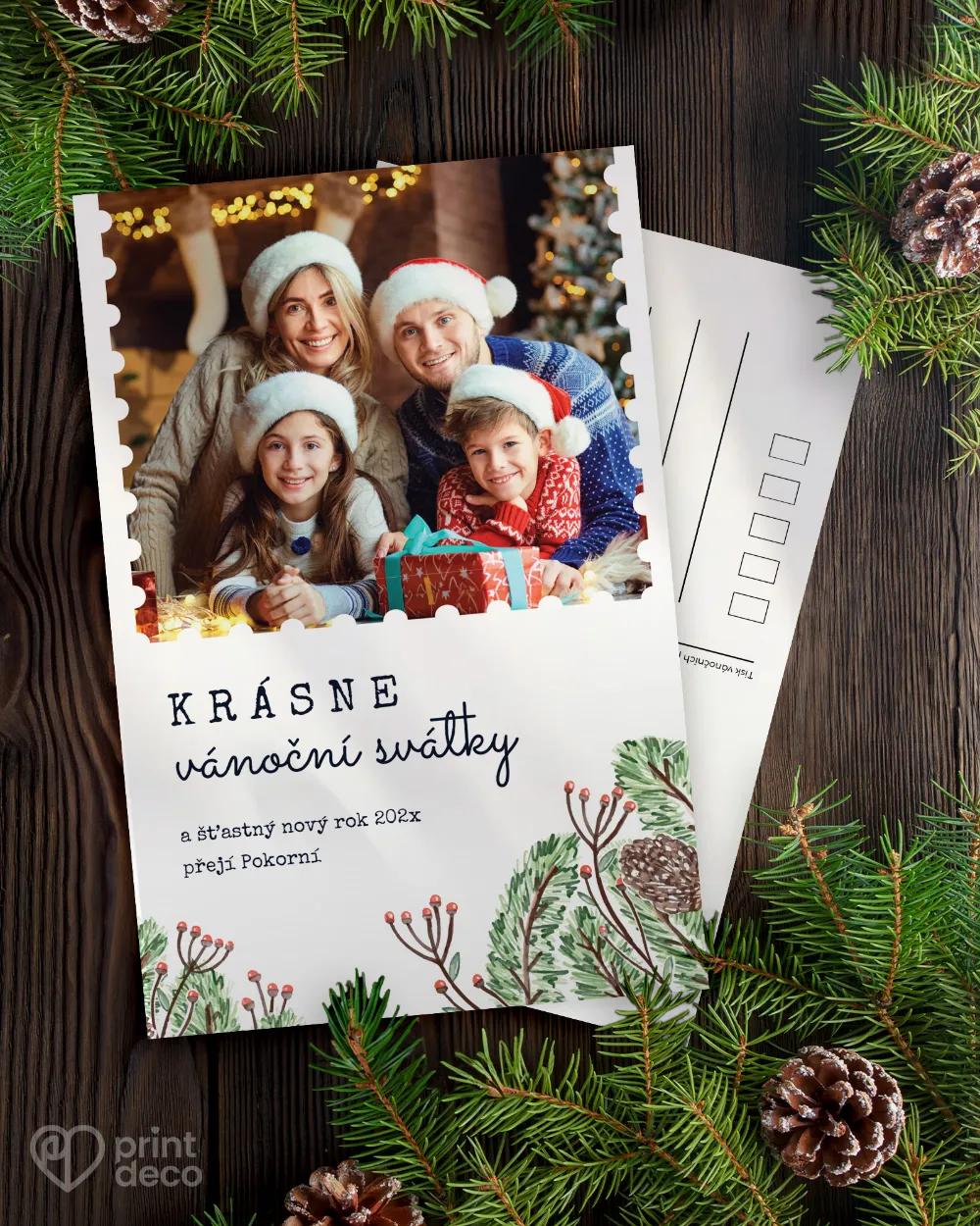 Vánoční fotopřání s vlastní fotografií 09
