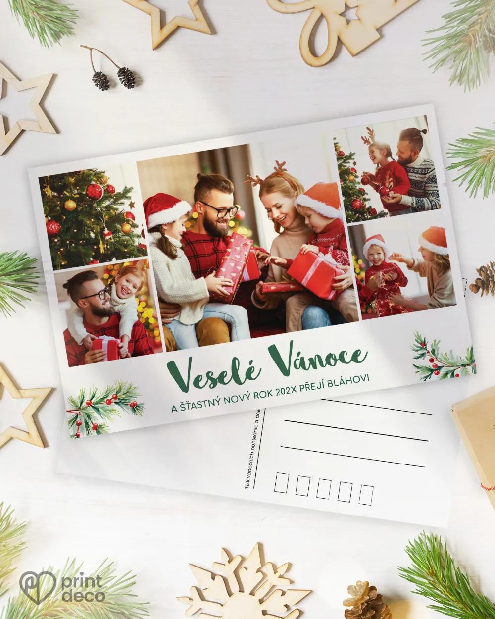 Vánoční fotopřání s vlastní fotografií 11