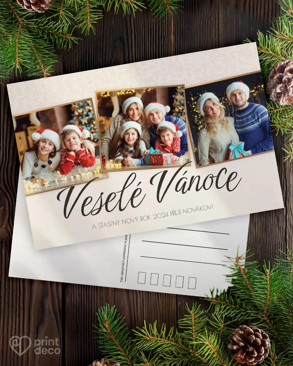 Vánoční fotopřání s vlastní fotografií 20