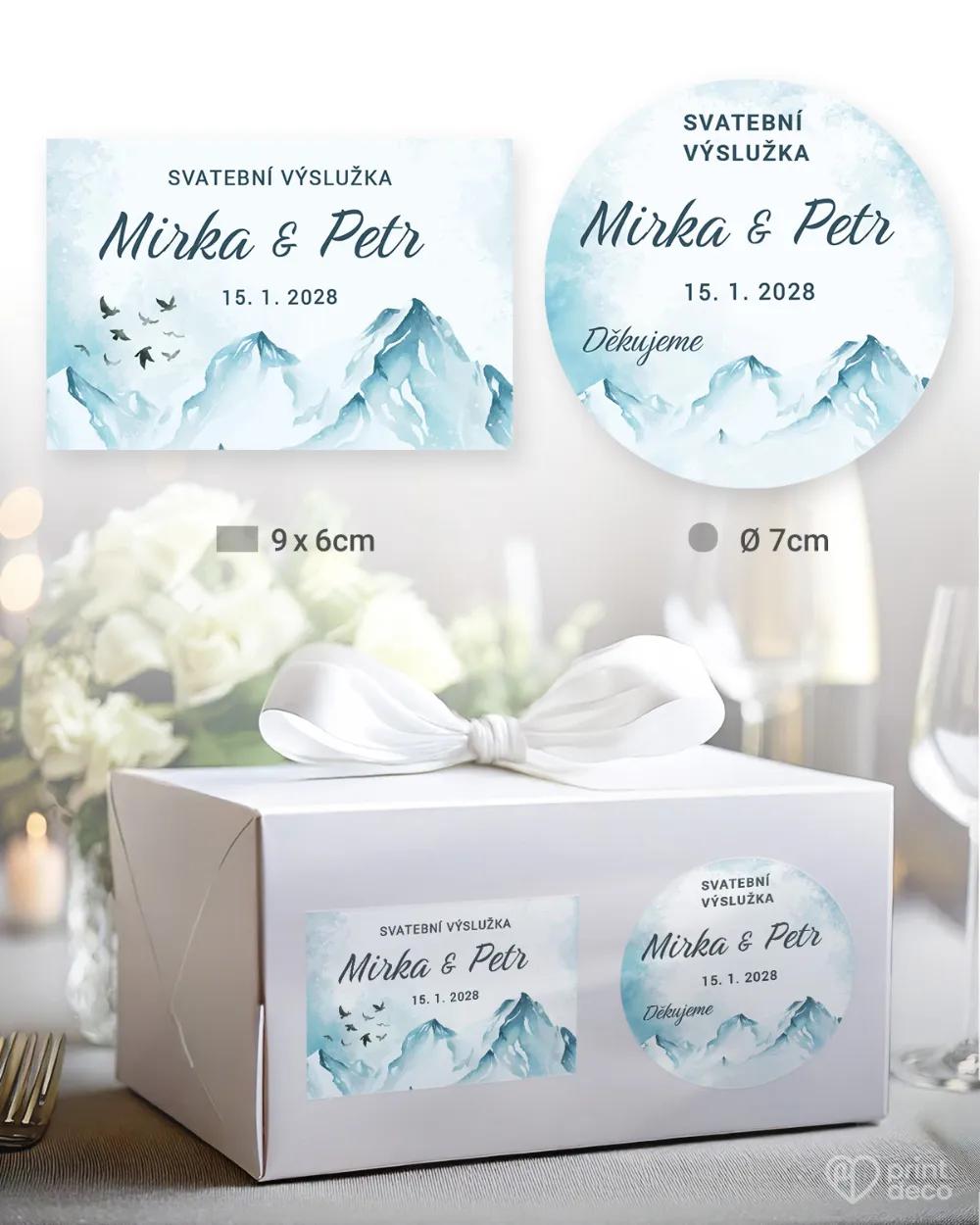 Svatební tiskoviny – Zimní krajina II.