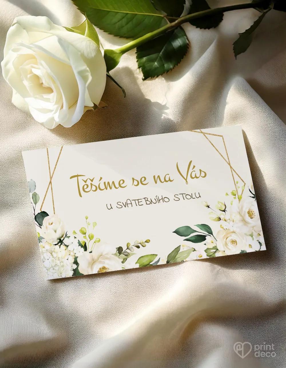 Pozvánky ke stolu – Bílé růže III.