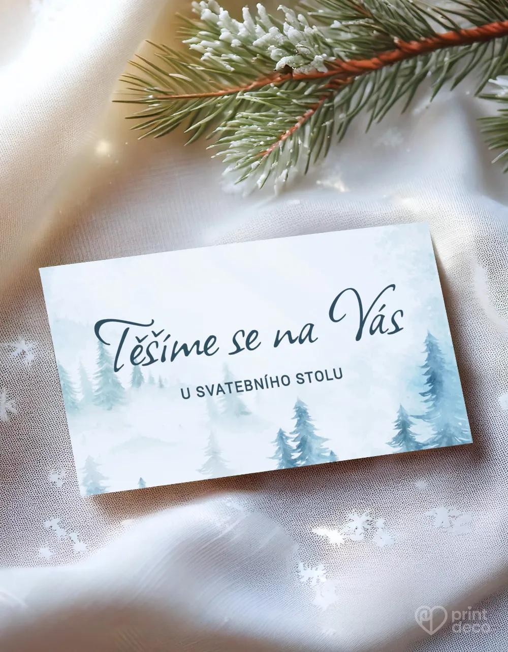 Pozvánky ke stolu – Zimní krajina I.