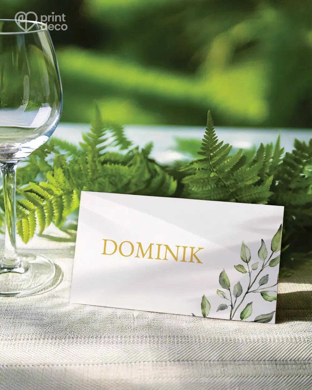 Jmenovky na oslavu Greenery VII.