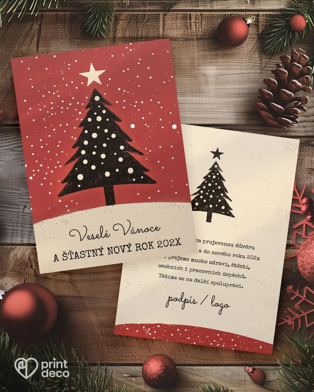 Vánoční přání Kouzlo Vánoc