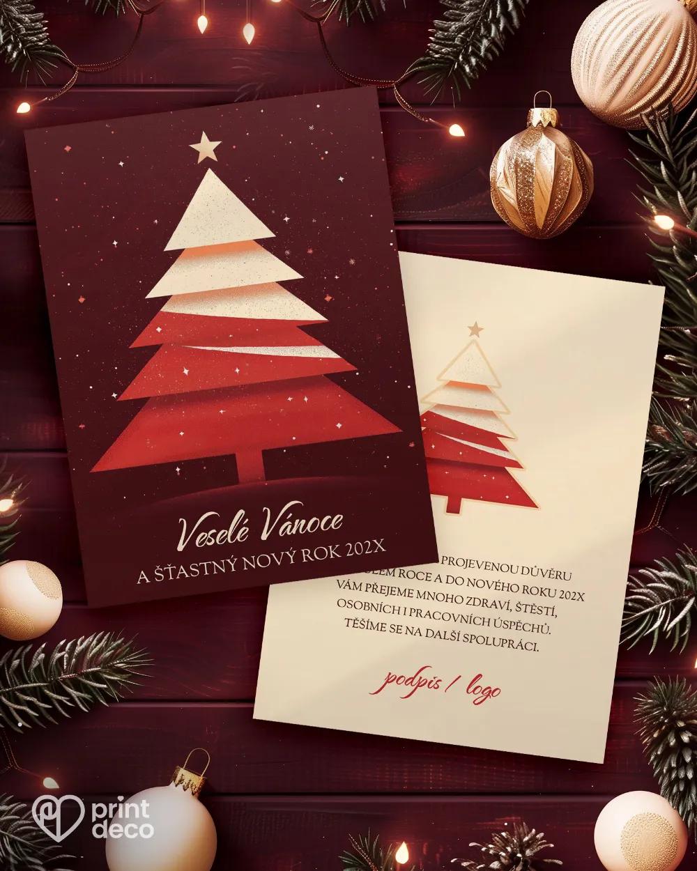 Vánoční přání Hvězdný večer