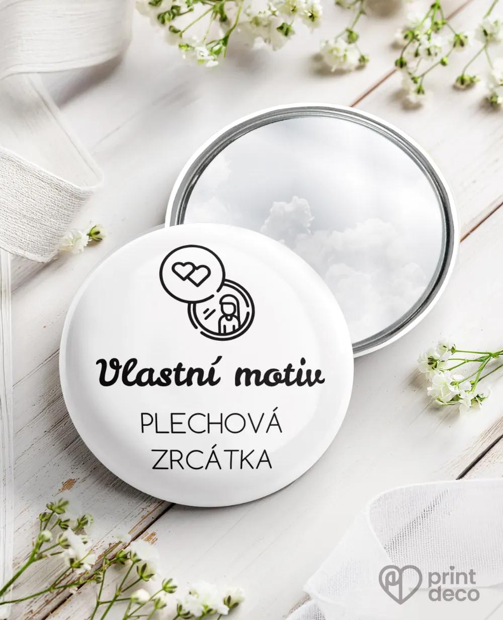 Svatební zrcátka – Vlastní návrh