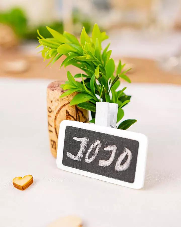 Tabulka s kolíčkem (bílá)