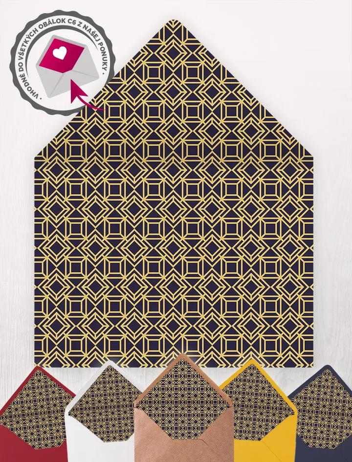 Vložka do obálky – Art Deco II.
