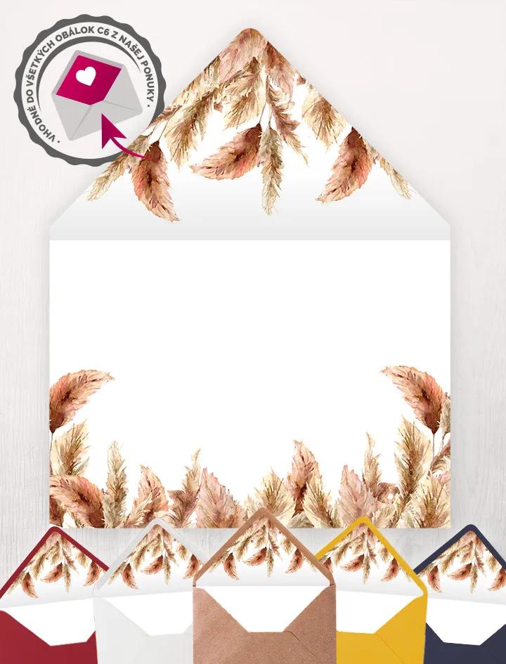 Vložka do obálky – Bohem I.