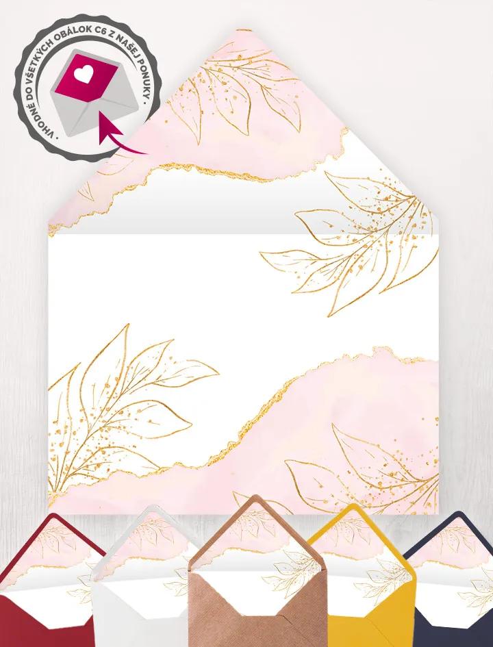 Vložka do obálky – Abstrakt II.