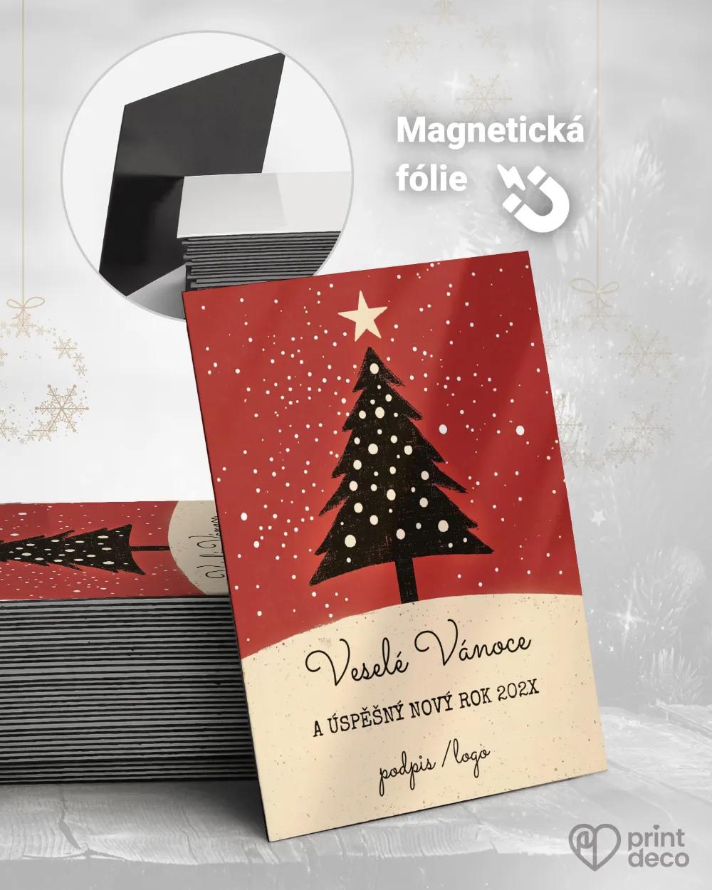 Personalizované vánoční magnetky – motiv 40