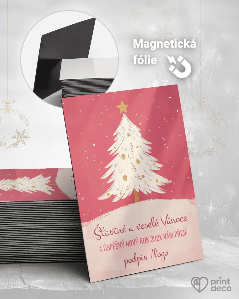 Personalizované vánoční magnetky – motiv 41