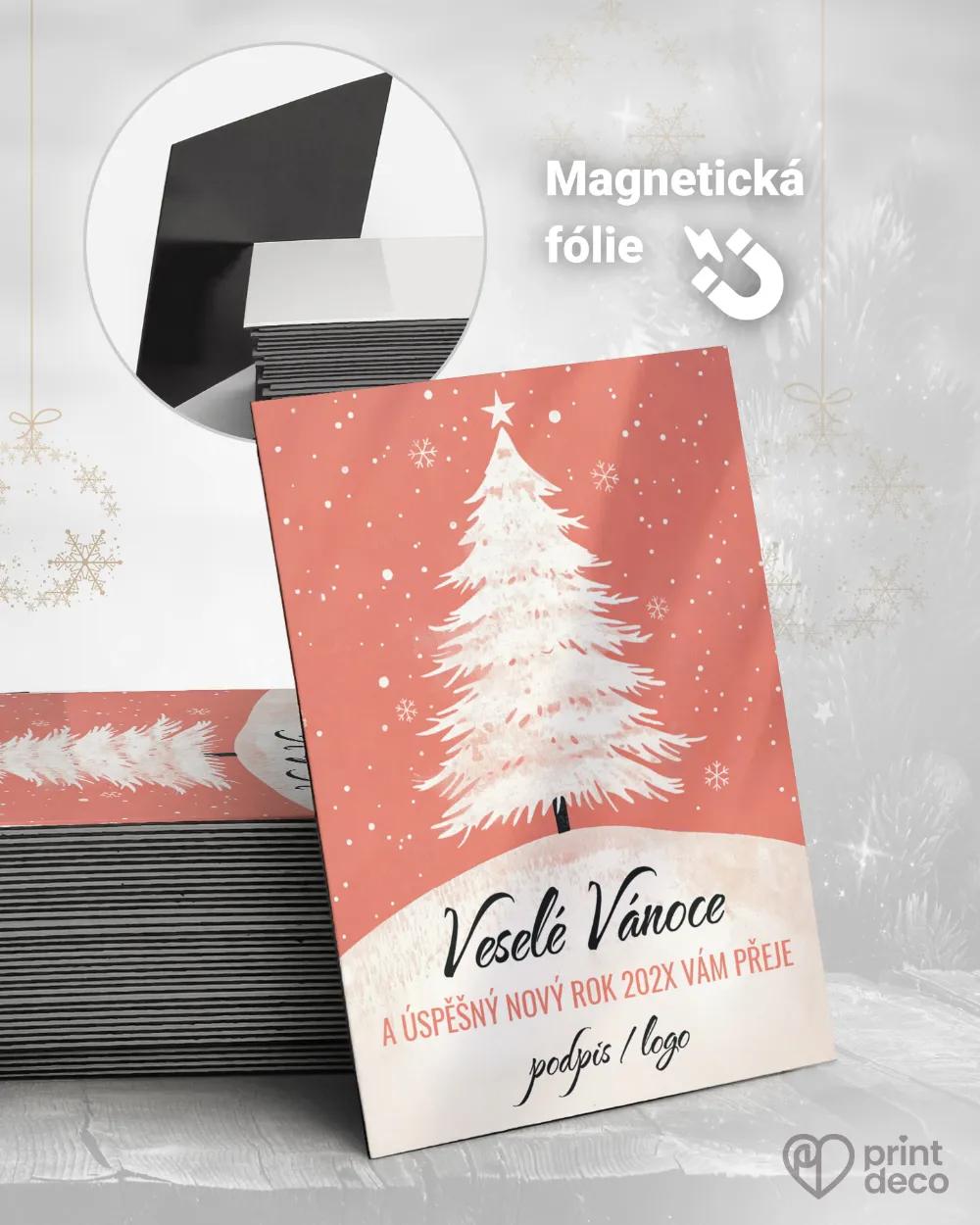 Personalizované vánoční magnetky – motiv 42