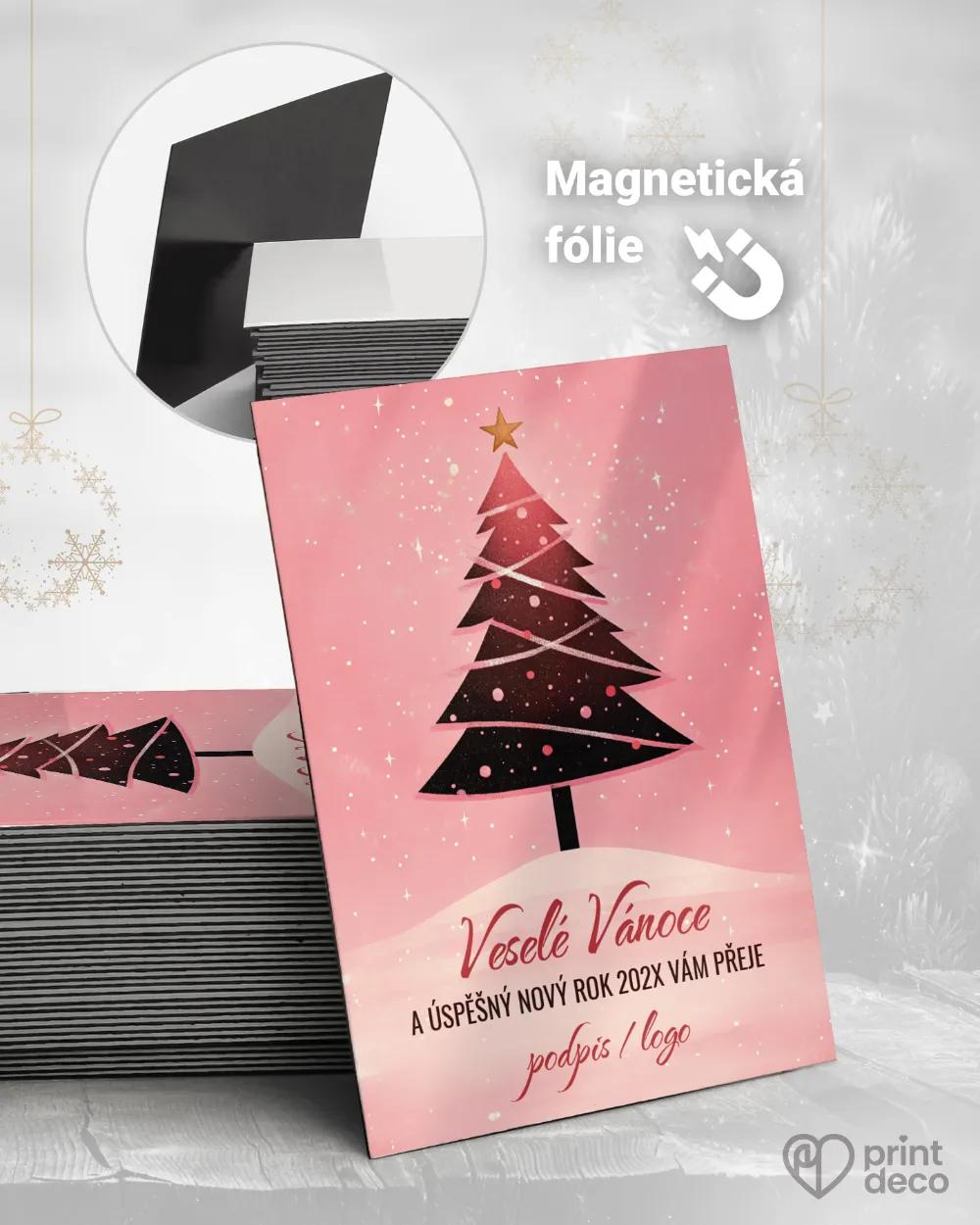 Personalizované vánoční magnetky – motiv 43