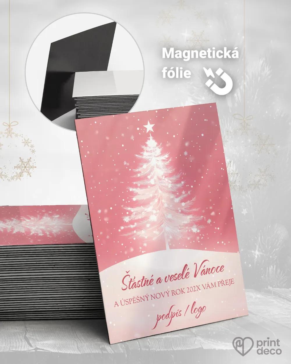 Personalizované vánoční magnetky – motiv 44